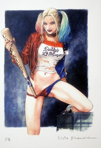 Milo manara harley quinn - milo, quinn"