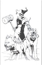 Pin up Harley Quinn -