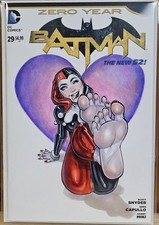 Batman #29 - Harley Quinn Feet