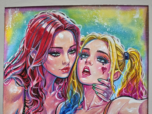 Dipinto originale harley - originale, a4